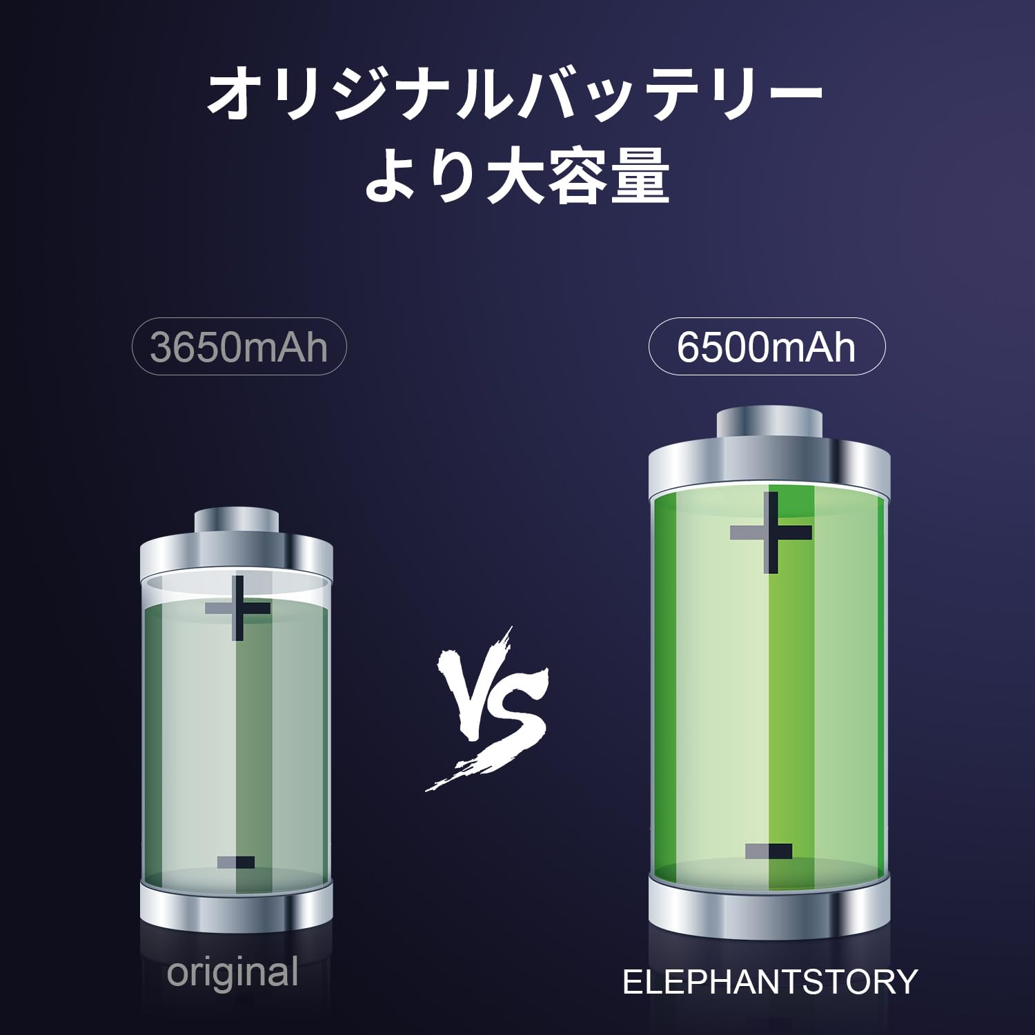 Amazon | ElephantStory For iPhone XR バッテリー 大容量 交換キット